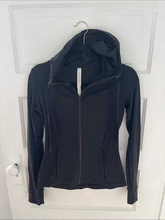 lululemon athletica Jackets & Blazers - lululemon athletica Black Full-Zip Hooded Jacket